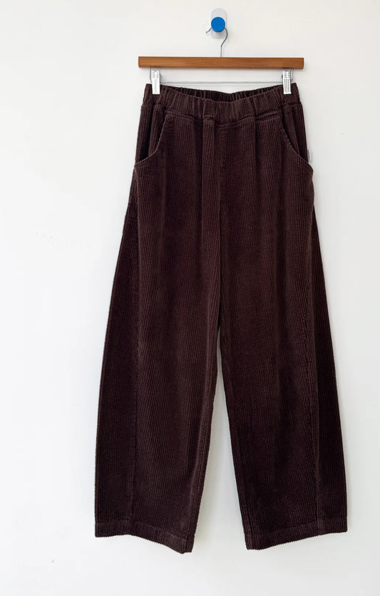 Soft Corduroy Arc Pants