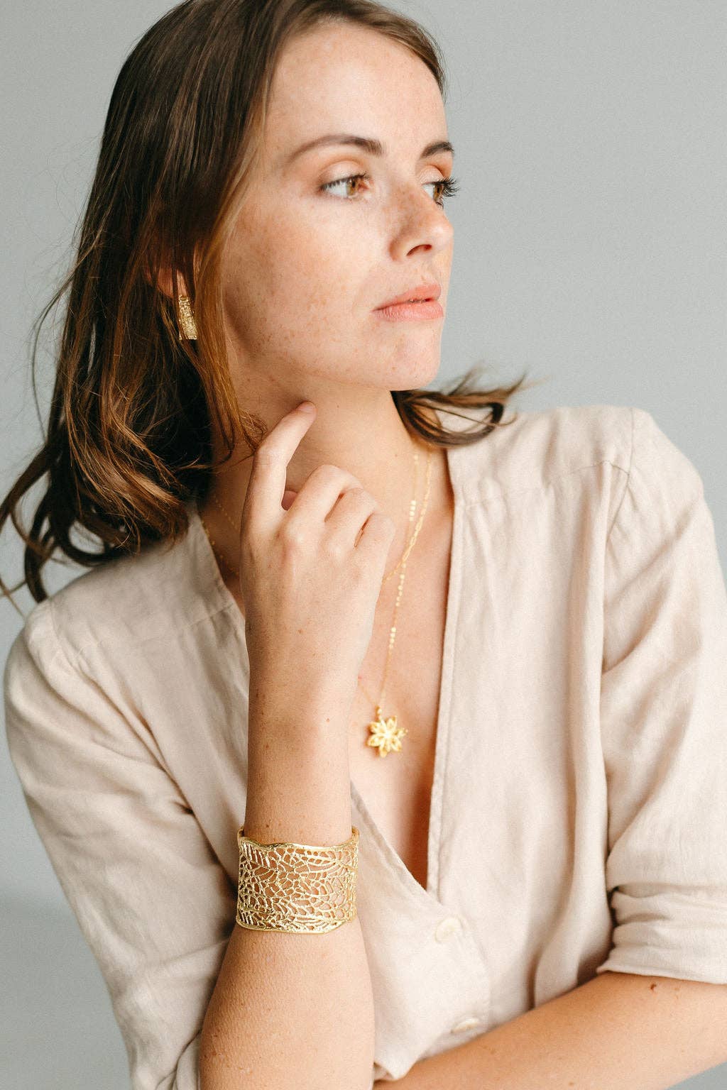 Stephanie Seaweed Cuff
