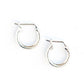 Adriana Sterling Hoop Earrings