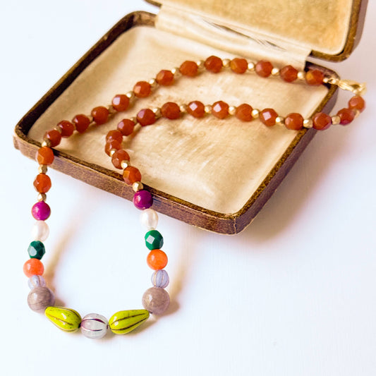 Freshwater Pearl Beaded Necklace