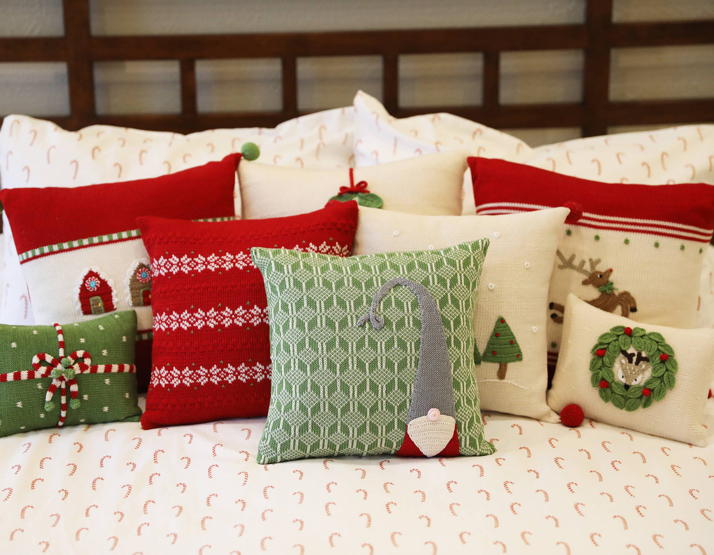 Gnome Christmas Pillow