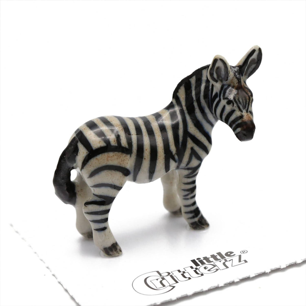 Zebra Porcelain Miniature