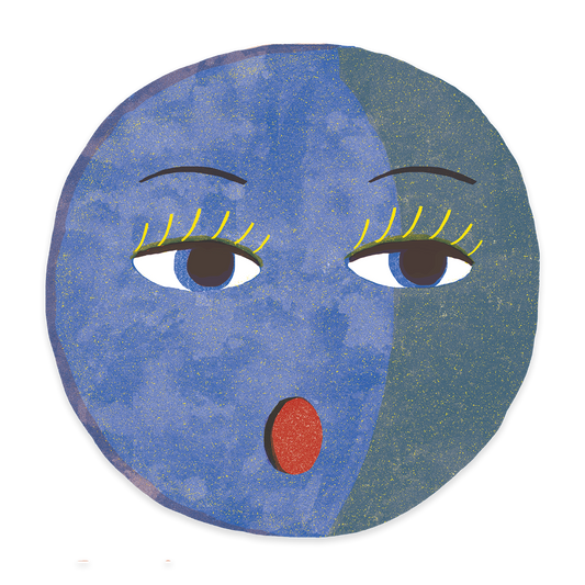 Moon Sticker