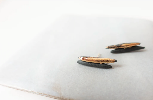 Twin quills studs