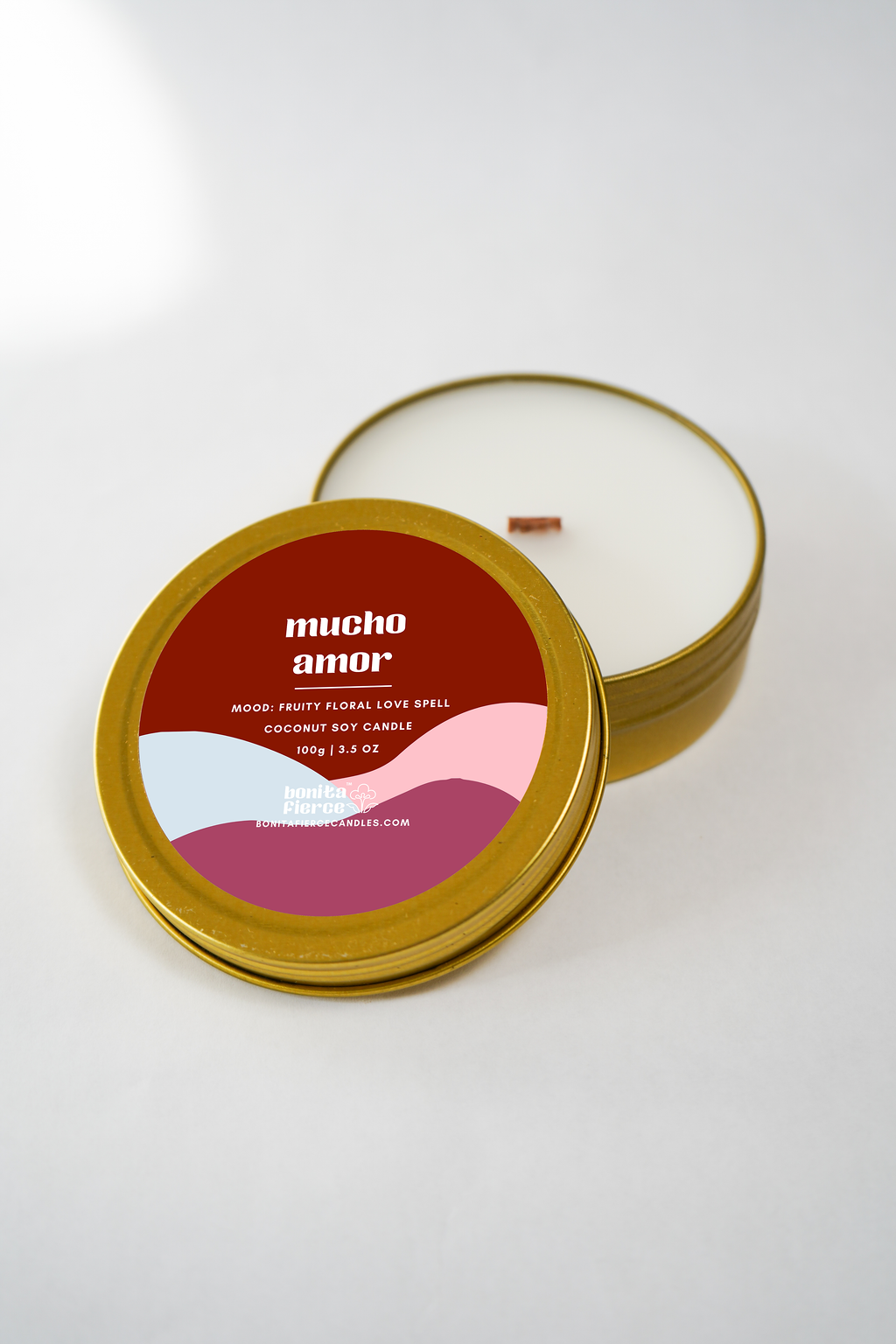 Mucho Amor Candle Tin