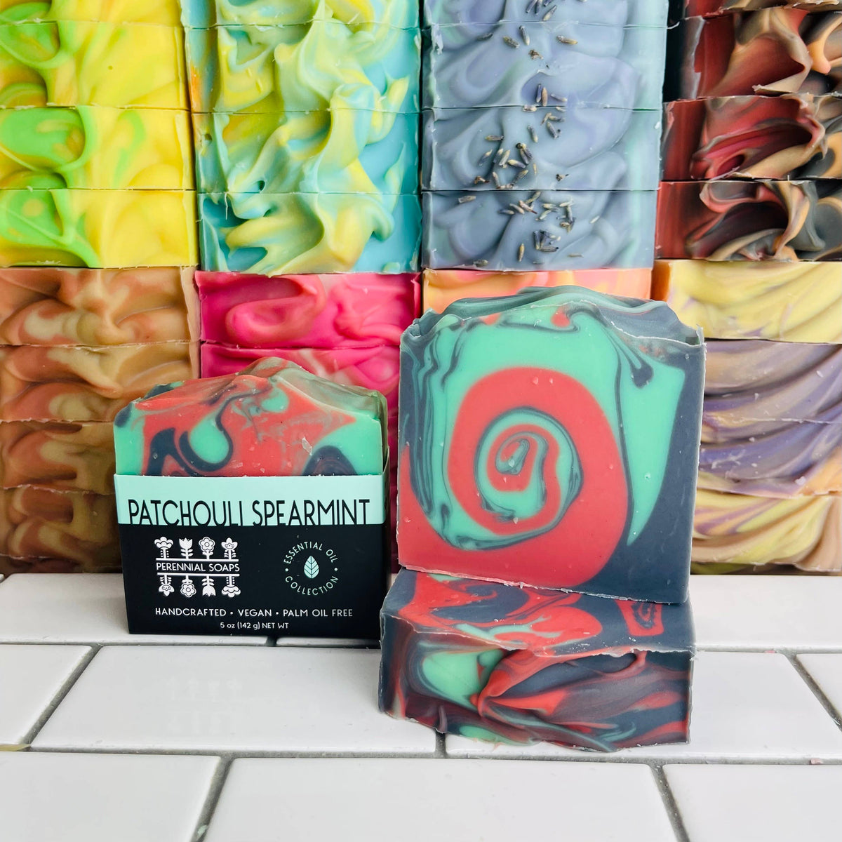 Patchouli Spearmint Bar Soap