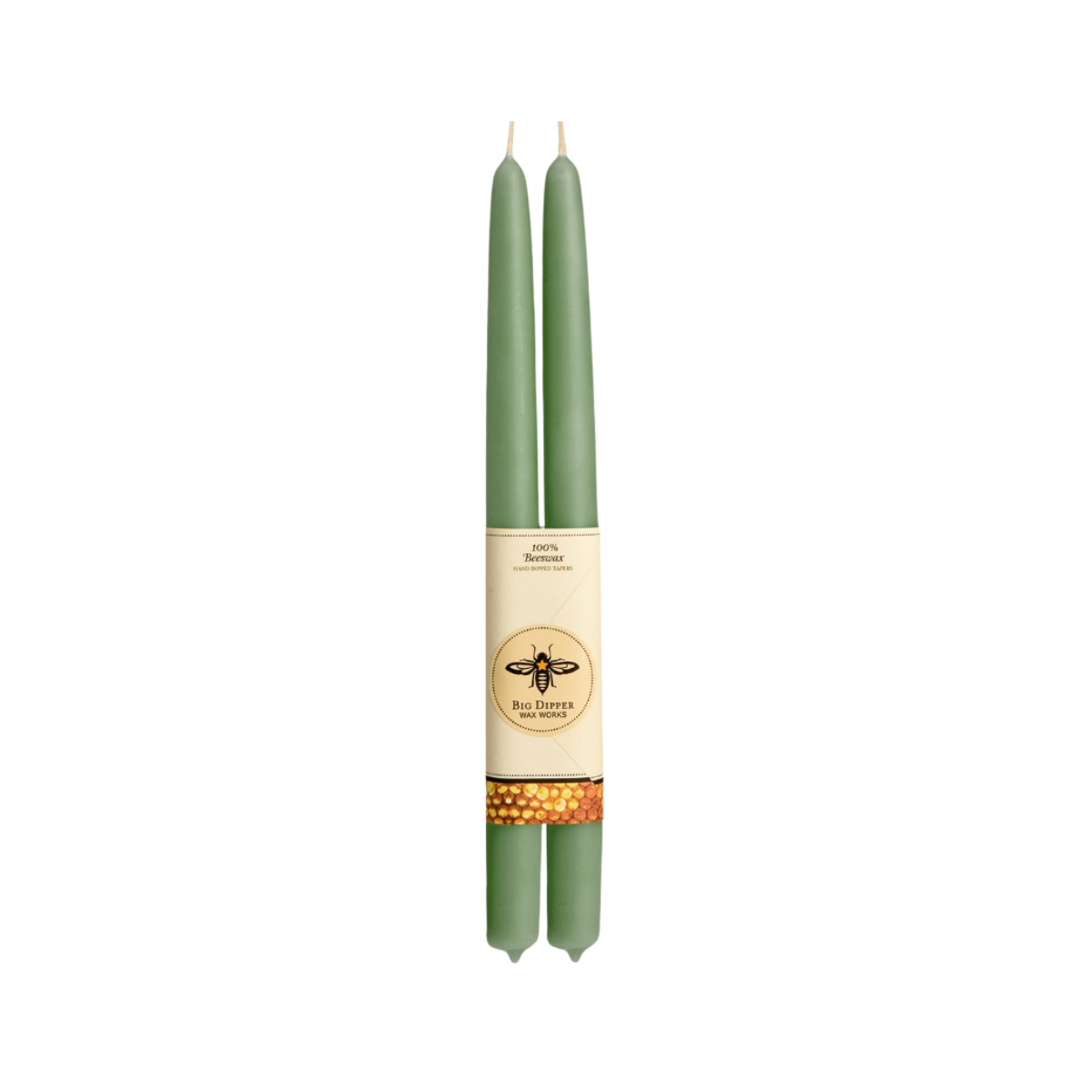 100% Pure Beeswax Tapers