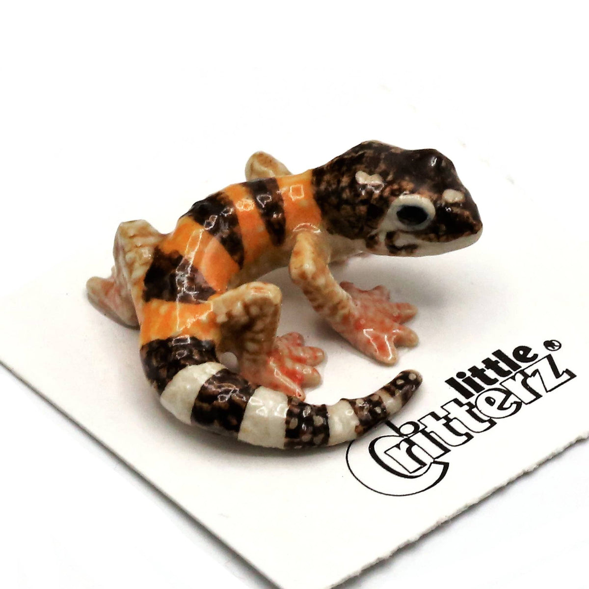 Leopard Gecko Porcelain Miniature