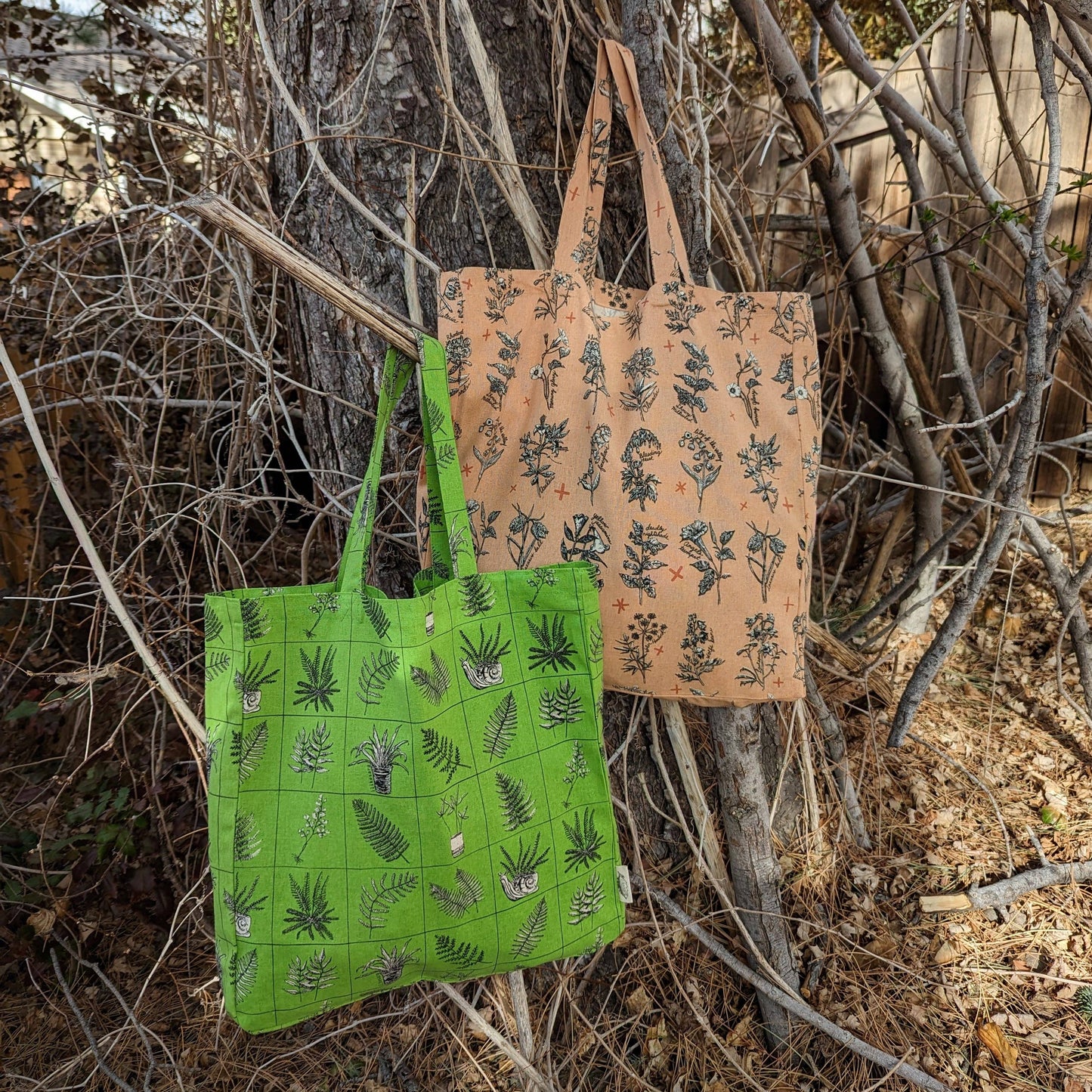 Fatal Florals Tote Bag