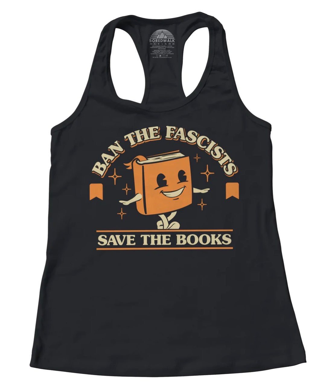 Ban the Fascists Save the Books Tank