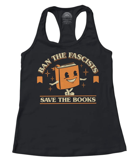 Ban the Fascists Save the Books Tank