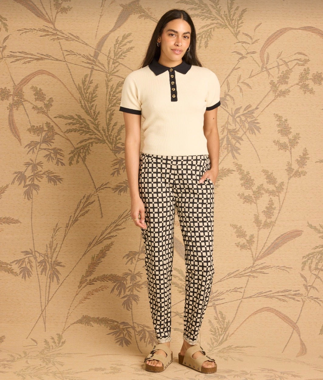 Sequoia Pant - Eucalyptus Check