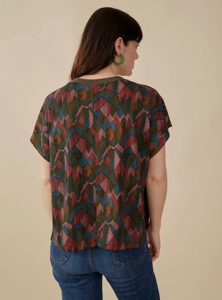 Geo Jewels Caitlin Top