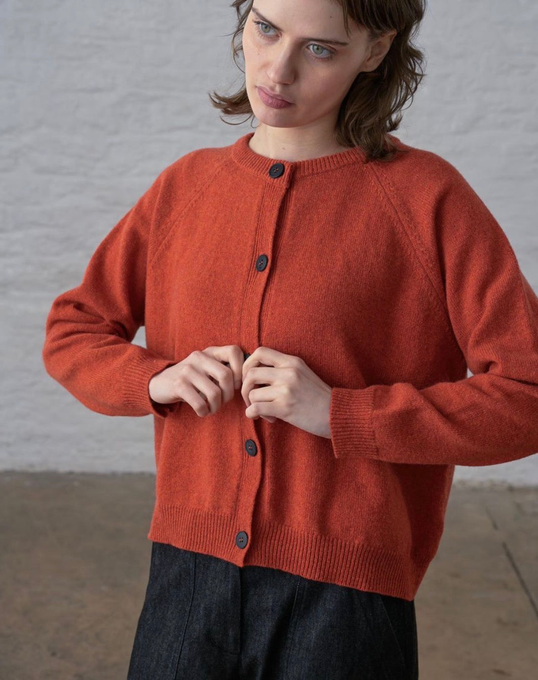 Lottie Cardigan Pumpkin