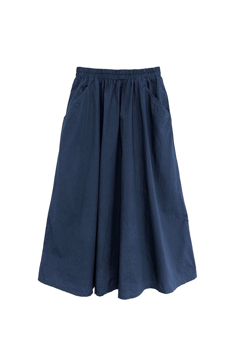 Fawn Skirt in Indigo