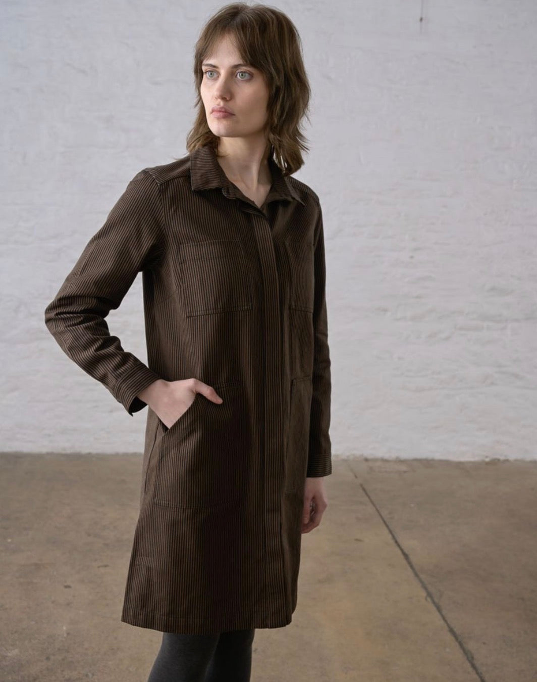 Ocean Shirt Dress