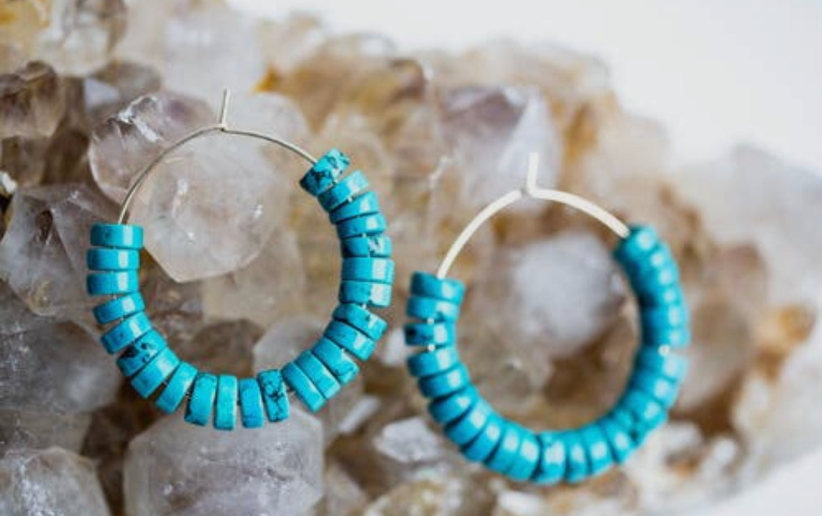 Turquoise Tango Earrings