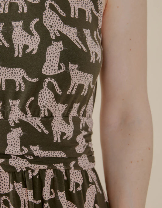 Asheville Dress - Leopard