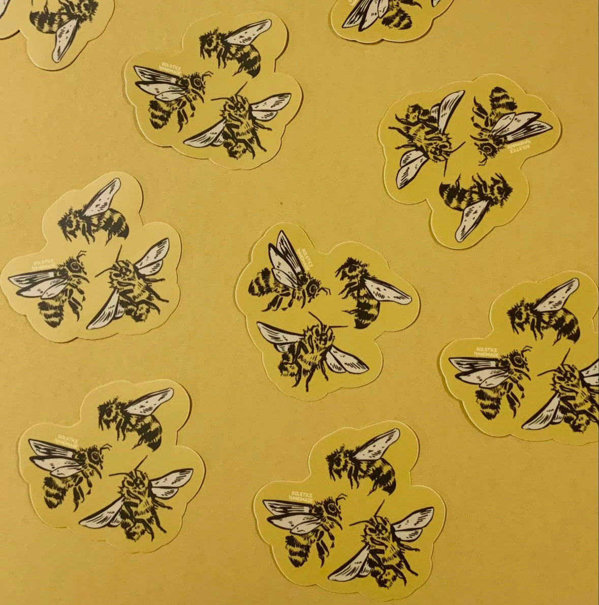 Pegatinas abejas