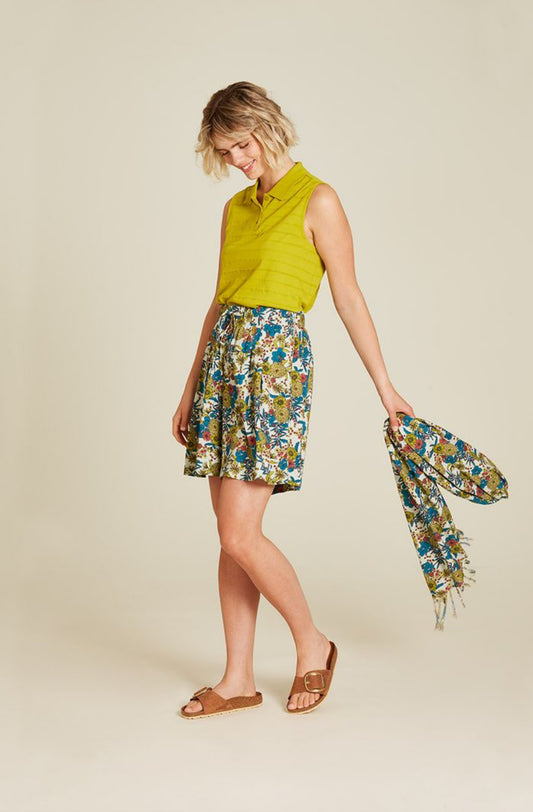 Ajour Sleeveless Polo