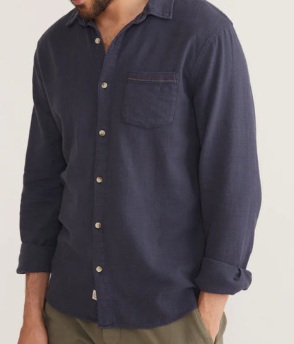 Stretch Selvage Long Sleeve Shirt