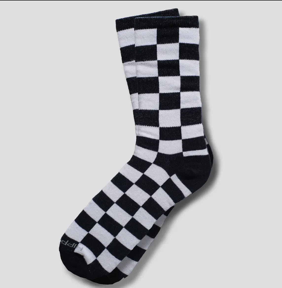 Classic Checkered Crew Socks
