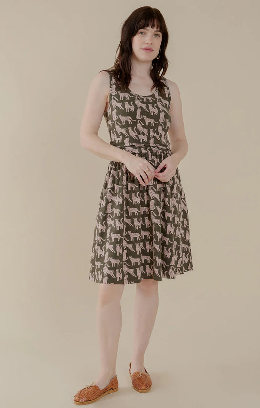 Asheville Dress - Leopard