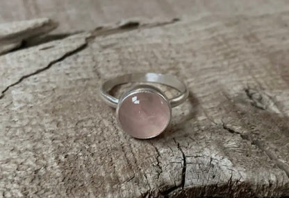 Rose Quartz Ring