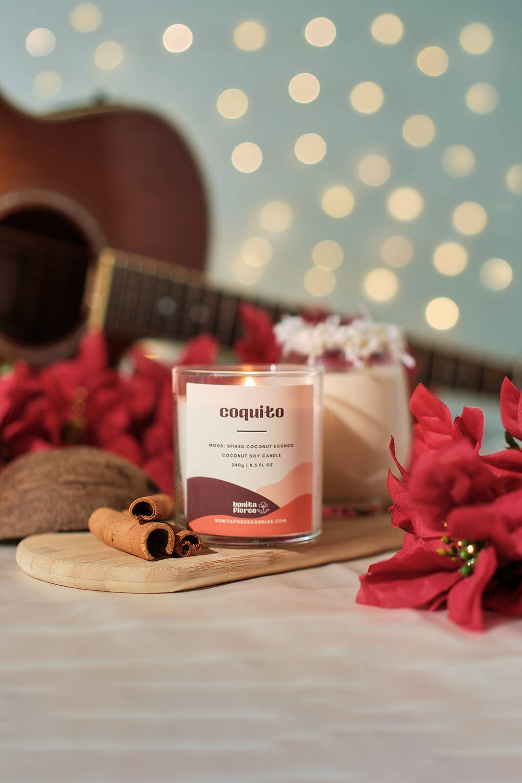 Coquito Candle