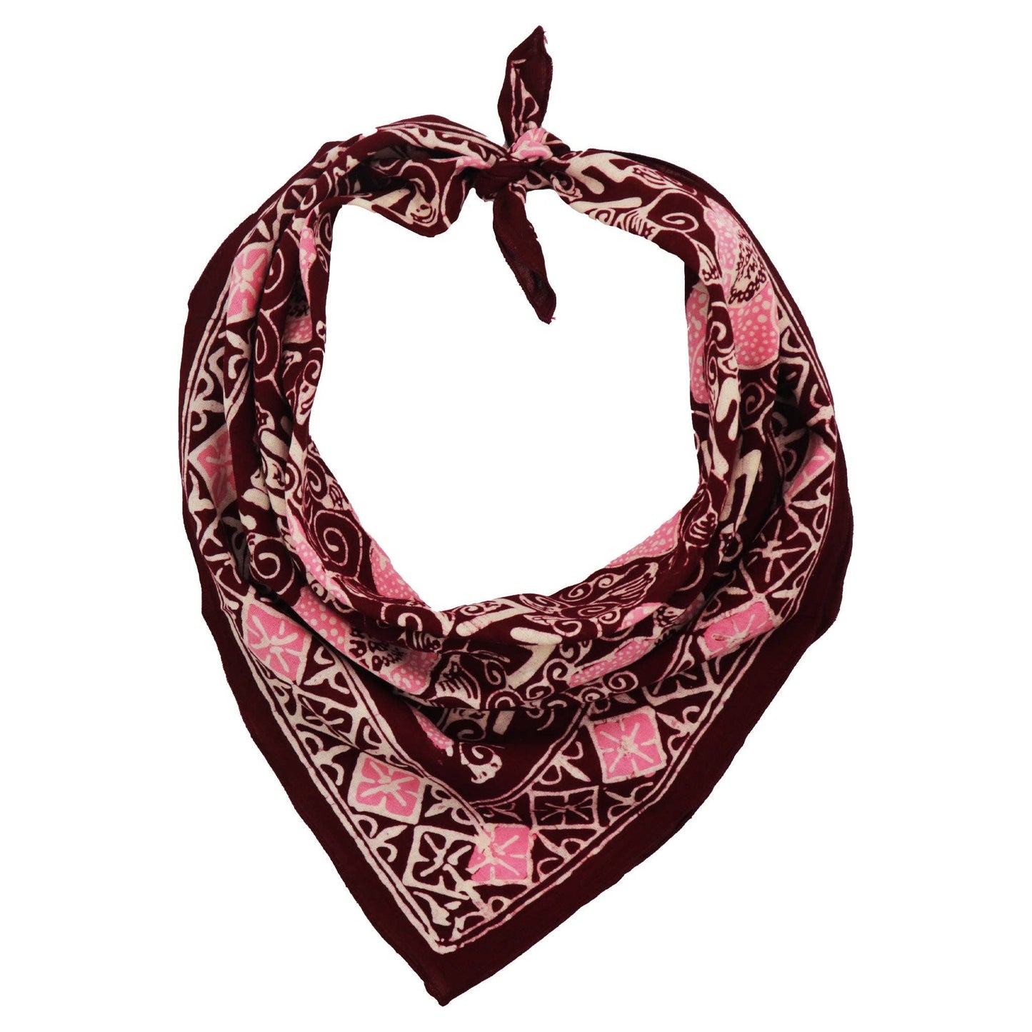 Pink Corpse Flower Giant Padma Batik Bandana