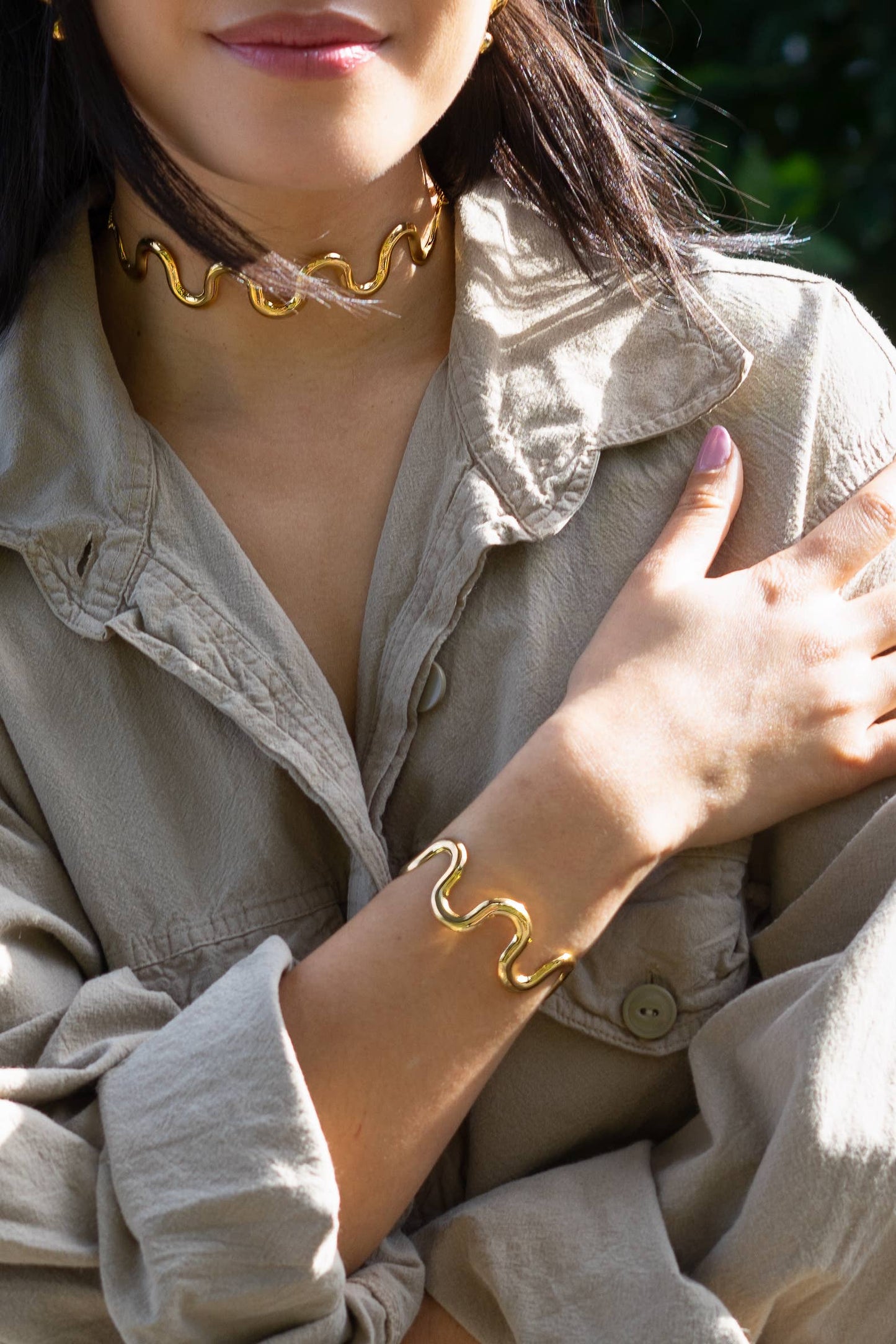 Alma Cuff - 18K Gold Plated