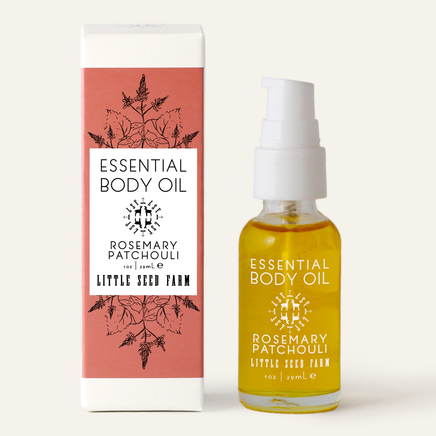 Mini Rosemary Patchouli Essential Body Oil