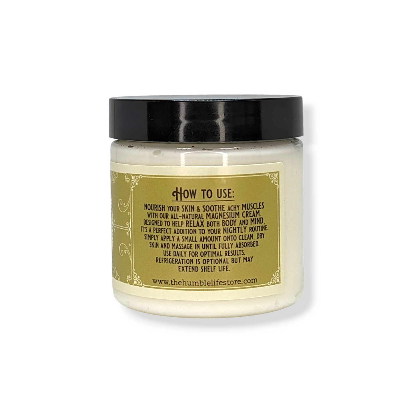 Magnesium Cream - Chamomile + Lemon