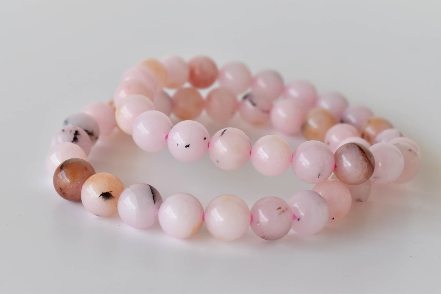 Pink Opal Gemstone Bracelet