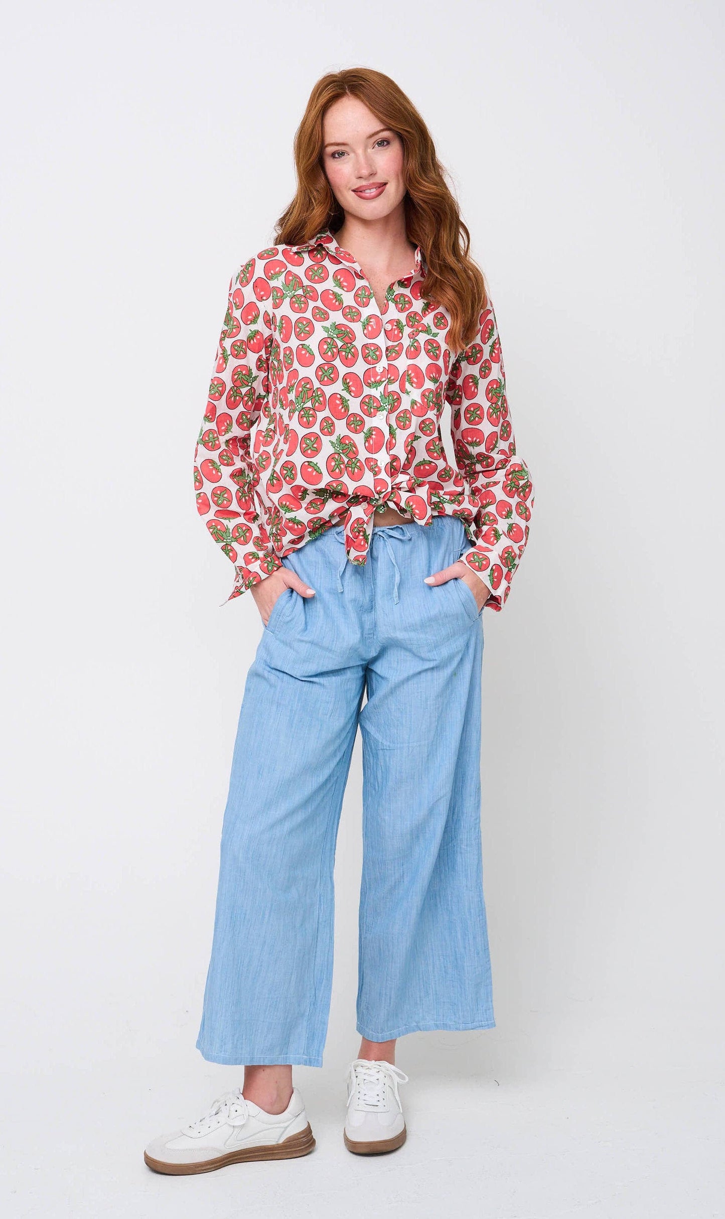 Good Boyfriend Shirt - Tomato