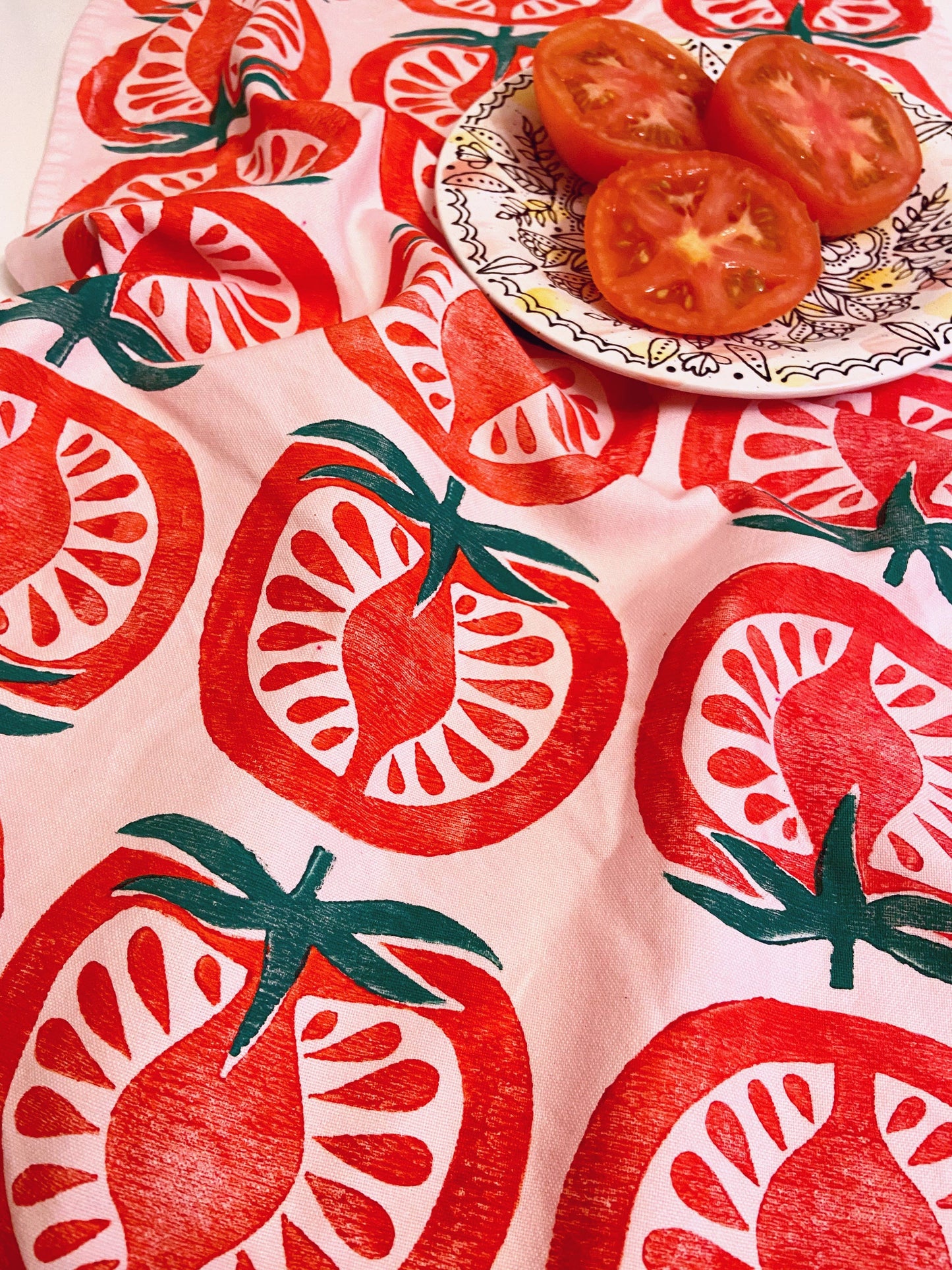 Tomato Tea Towel