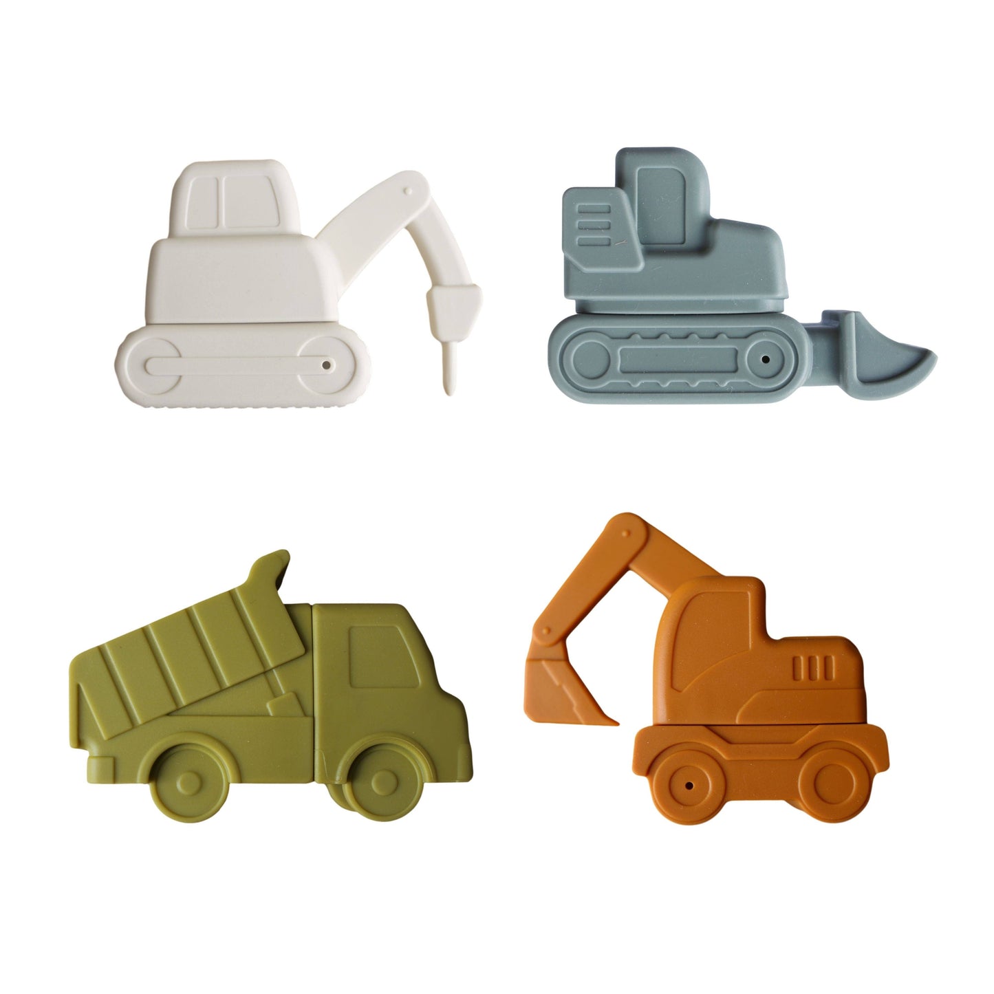 Construction Silicone Bath Toy Set 