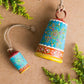 Henna Treasure Multicolor Bell Wind Chime - Hand Painted