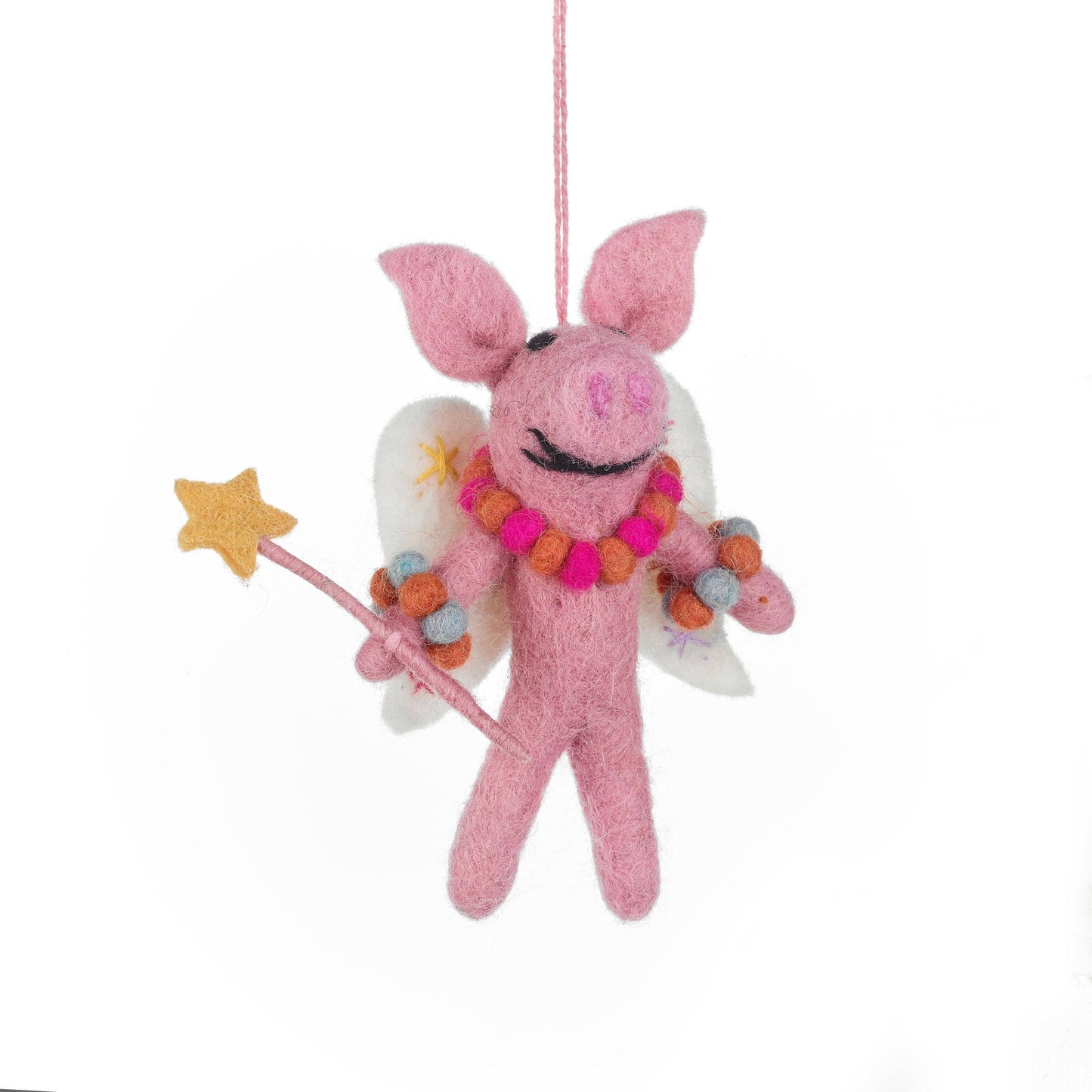 Penelope Porker Fairy Ornament