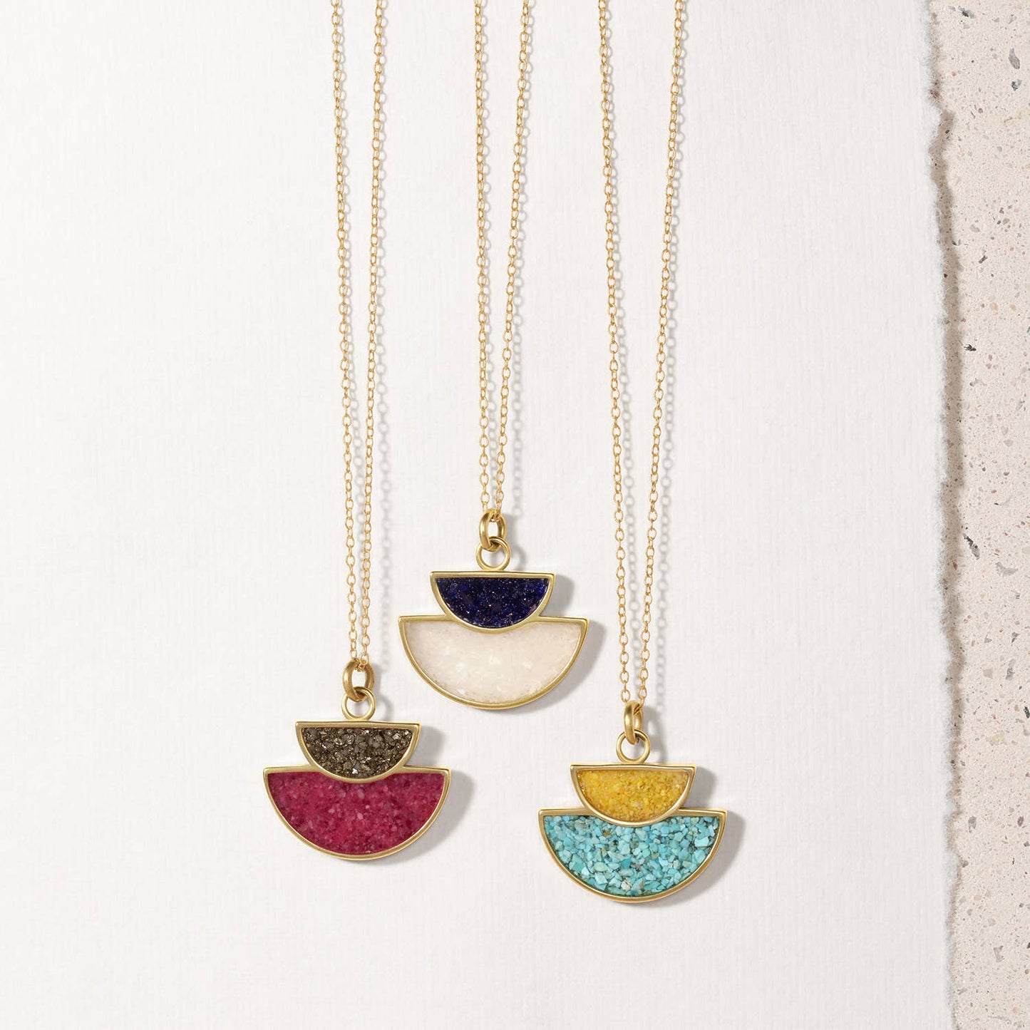 New Moon Duo Necklace