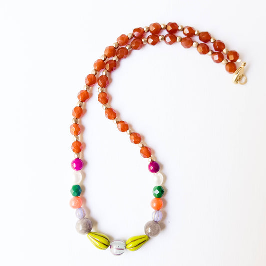 Freshwater Pearl Beaded Necklace