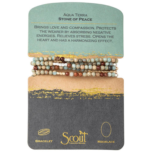 Stone Wrap: Aqua Terra - Peace