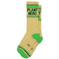 Plant Nerd Gym Crew Socks