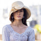 3" Brim Cara Bucket Straw Hat with Big Bow