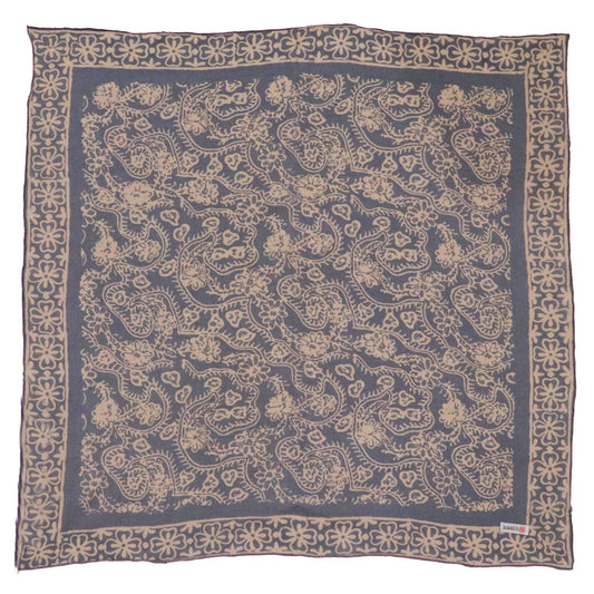 Gray Batik Bandana