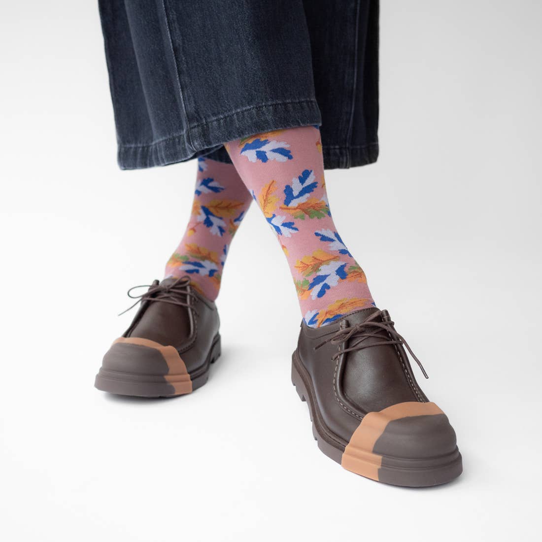 Knee-High Socks - Chêne Raisin