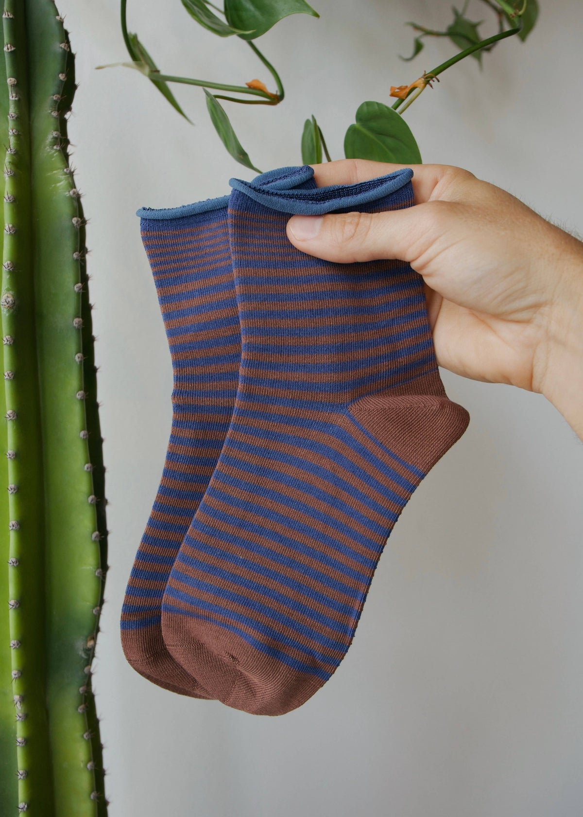 Striped Cabin Socks