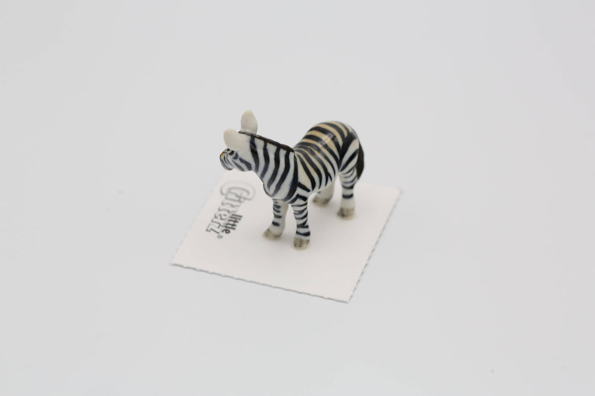 Zebra Porcelain Miniature