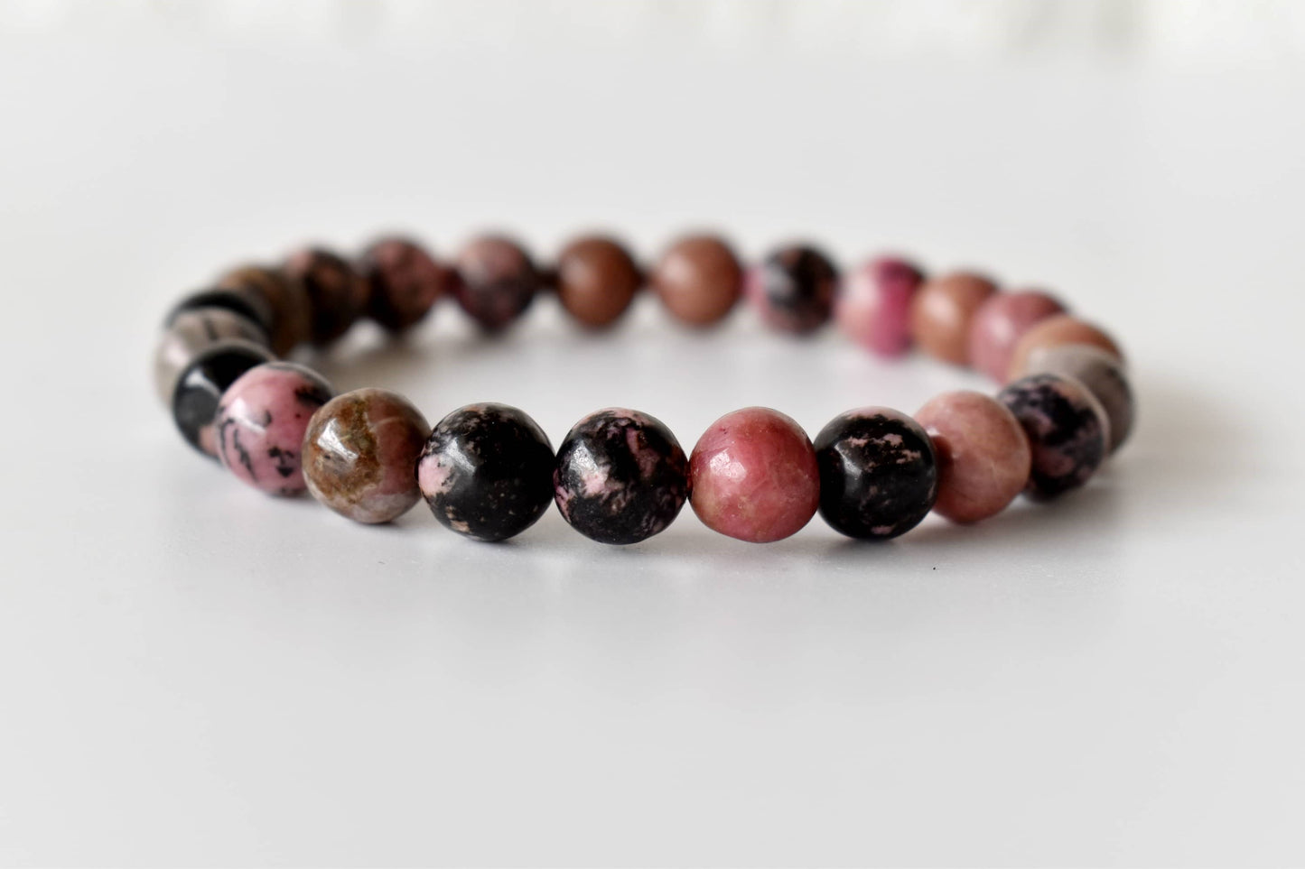 Healing Bracelet | Rhodonite | Gemstone Bracelet