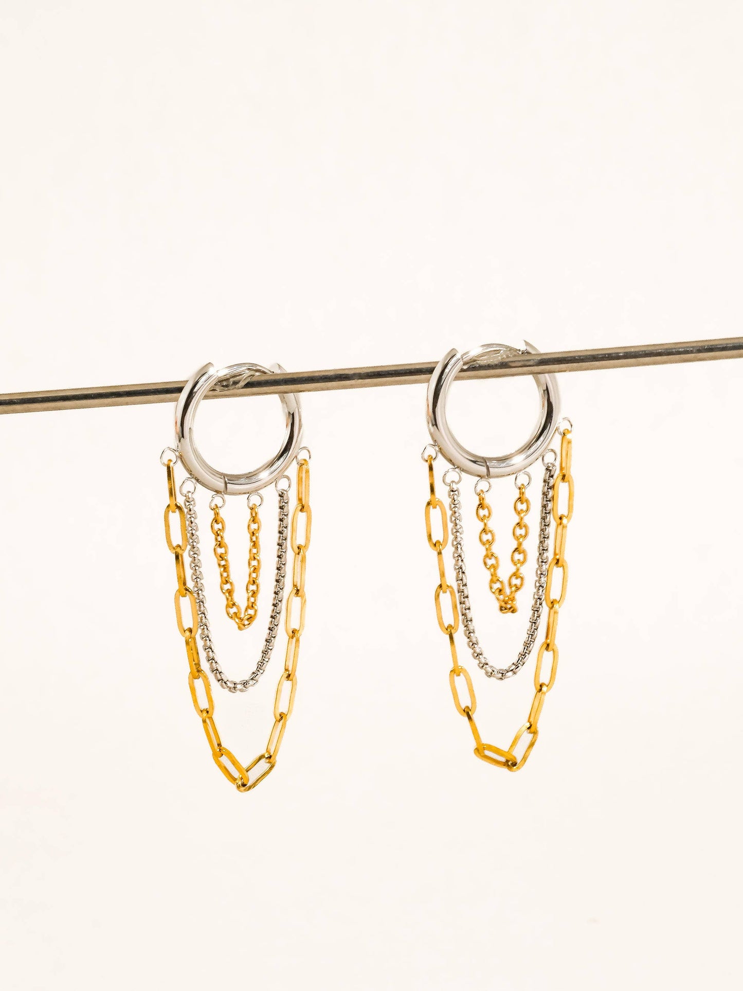Vianne Multi Chain Drop Earrings